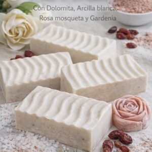 jabón artesanal piel de porcelana