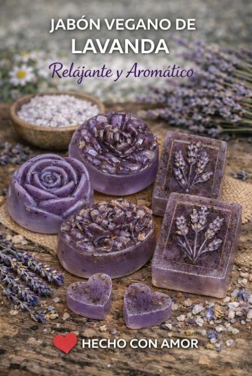 jabón artesanal de lavanda jabón artesanal de lavanda